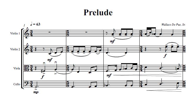 suite for strings